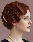 Chignon inspiré du carré