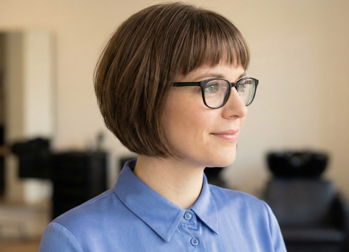 Frange avec un effet vieillissant