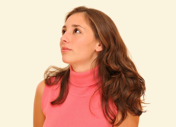 Cheveux longs degradés