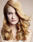 coiffure longue séductrice