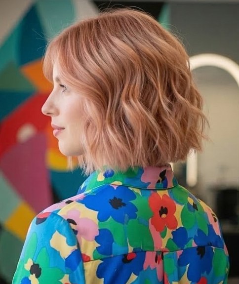 Coupe au carr&eacute; plus longue vers l&rsquo;avant