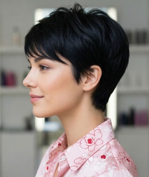 Coiffure courte pour femmes actives