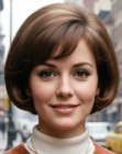 Coupe pageboy années 1960