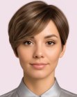 Coupe courte pixie