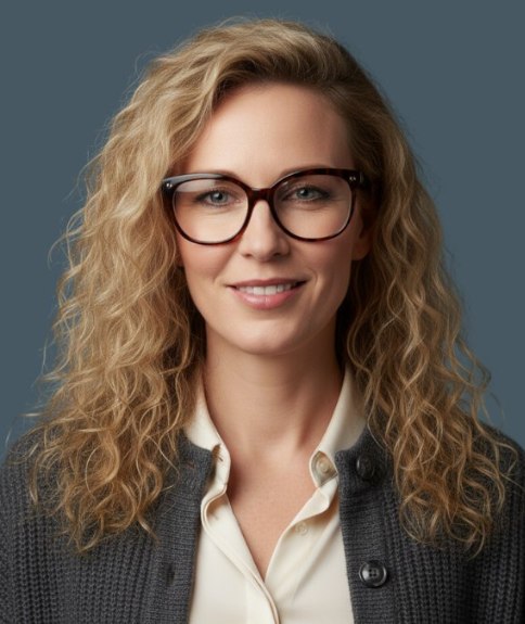 Cheveux longs bouclés volumineux aux nuances blondes multiples