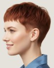 Cheveux courts chics