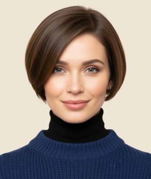 Carr&eacute; avec l&rsquo;arri&egrave;re plus court